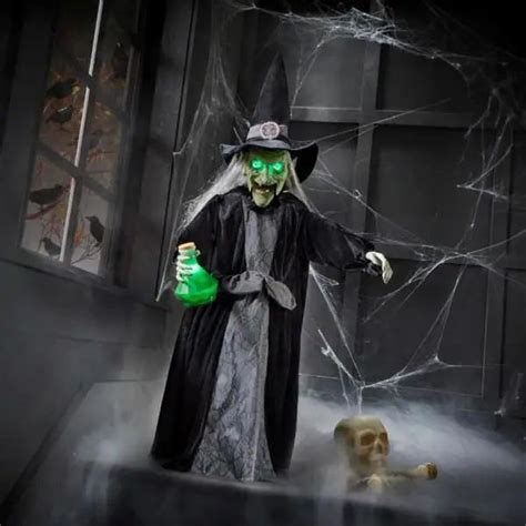 Domestic depot witch animatronic